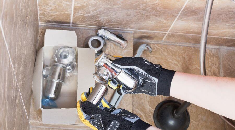 Professional gutter cleaning in Chapman, KS